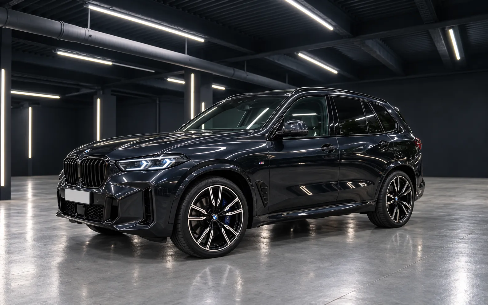 Noleggio BMW X5 xDrive40d M Sport 2023 Grigio scuro a Taormina | Rial Rent