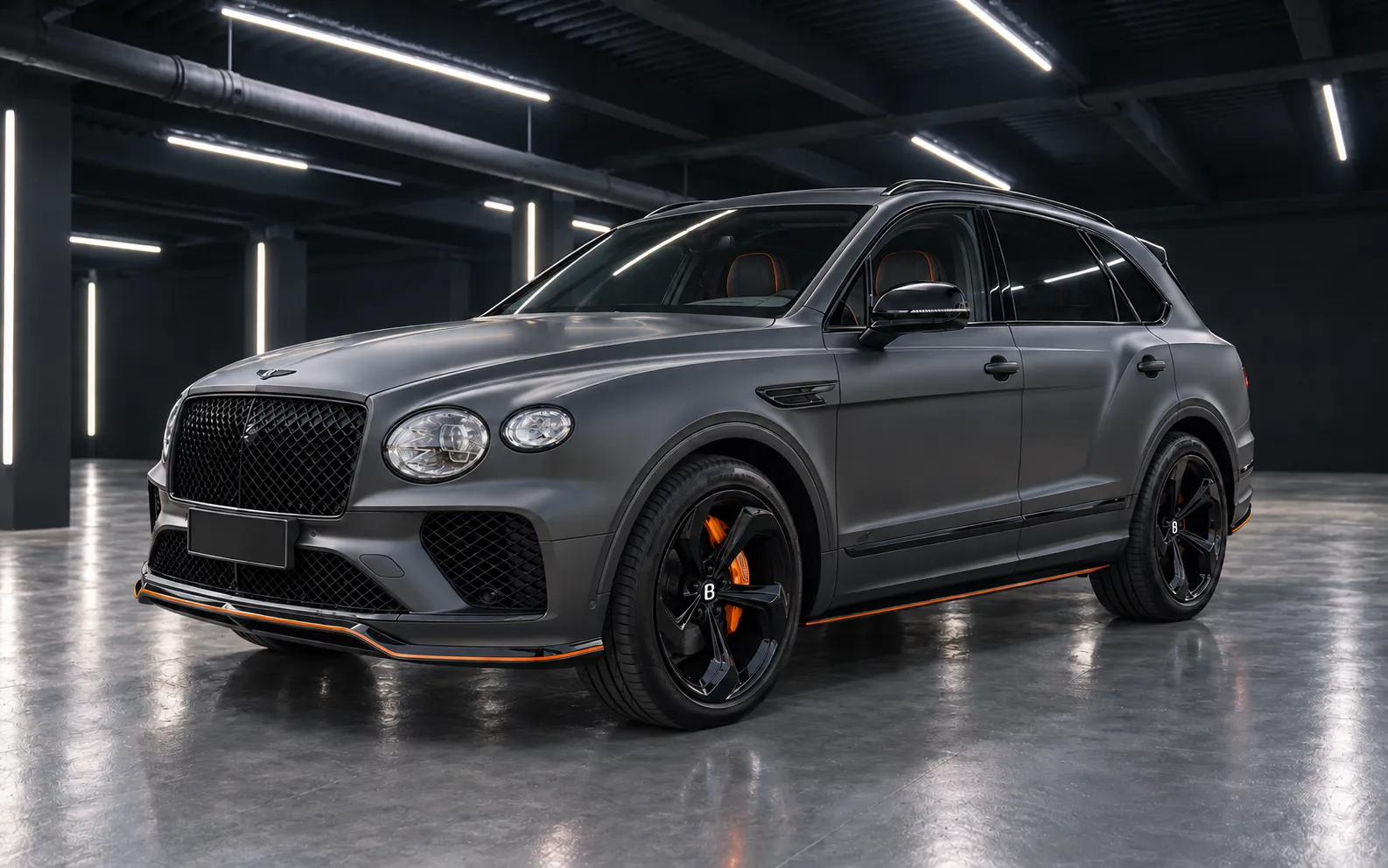 Noleggio Bentley Bentayga S Black Edition 2024 Grigio Grafite a Taormina | Rial Rent