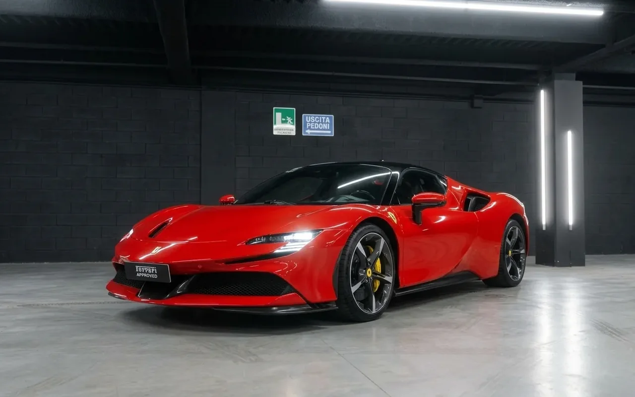 Noleggio Ferrari SF90 Stradale 2024 Rosso Corsa a Taormina | Rial Rent